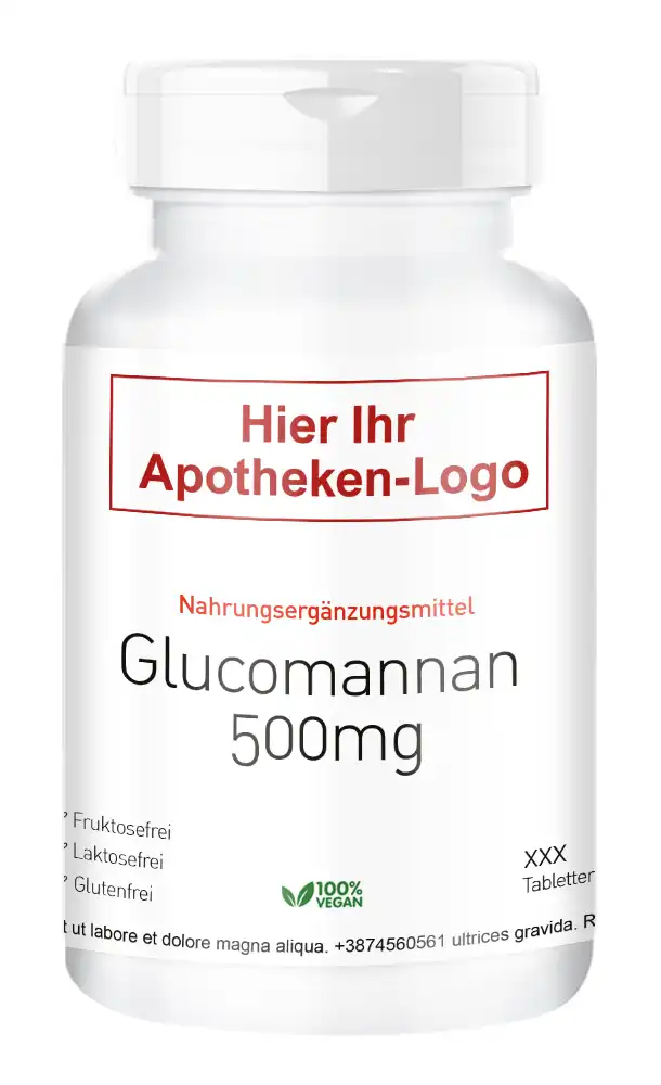 Glucomannan 500mg • Ergänzungswerk