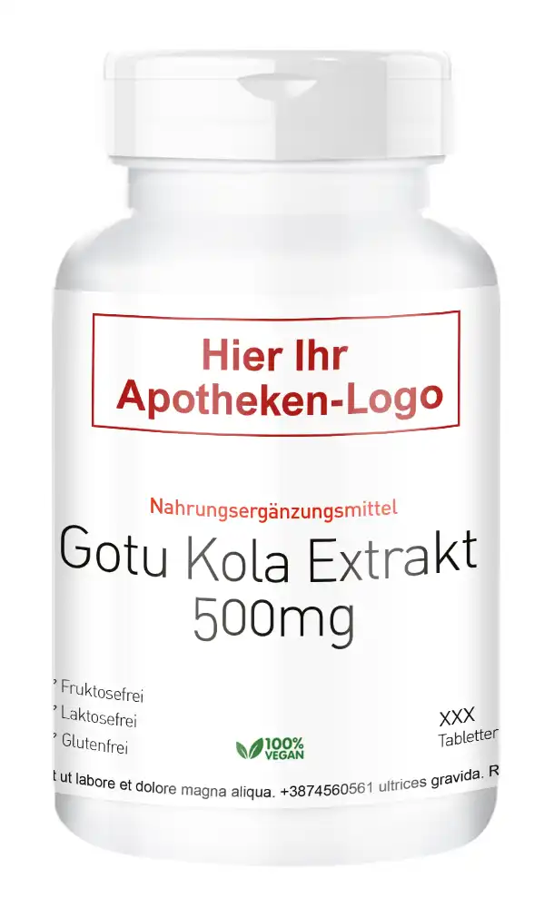 Gotu Kola Extrakt 500mg • Ergänzungswerk